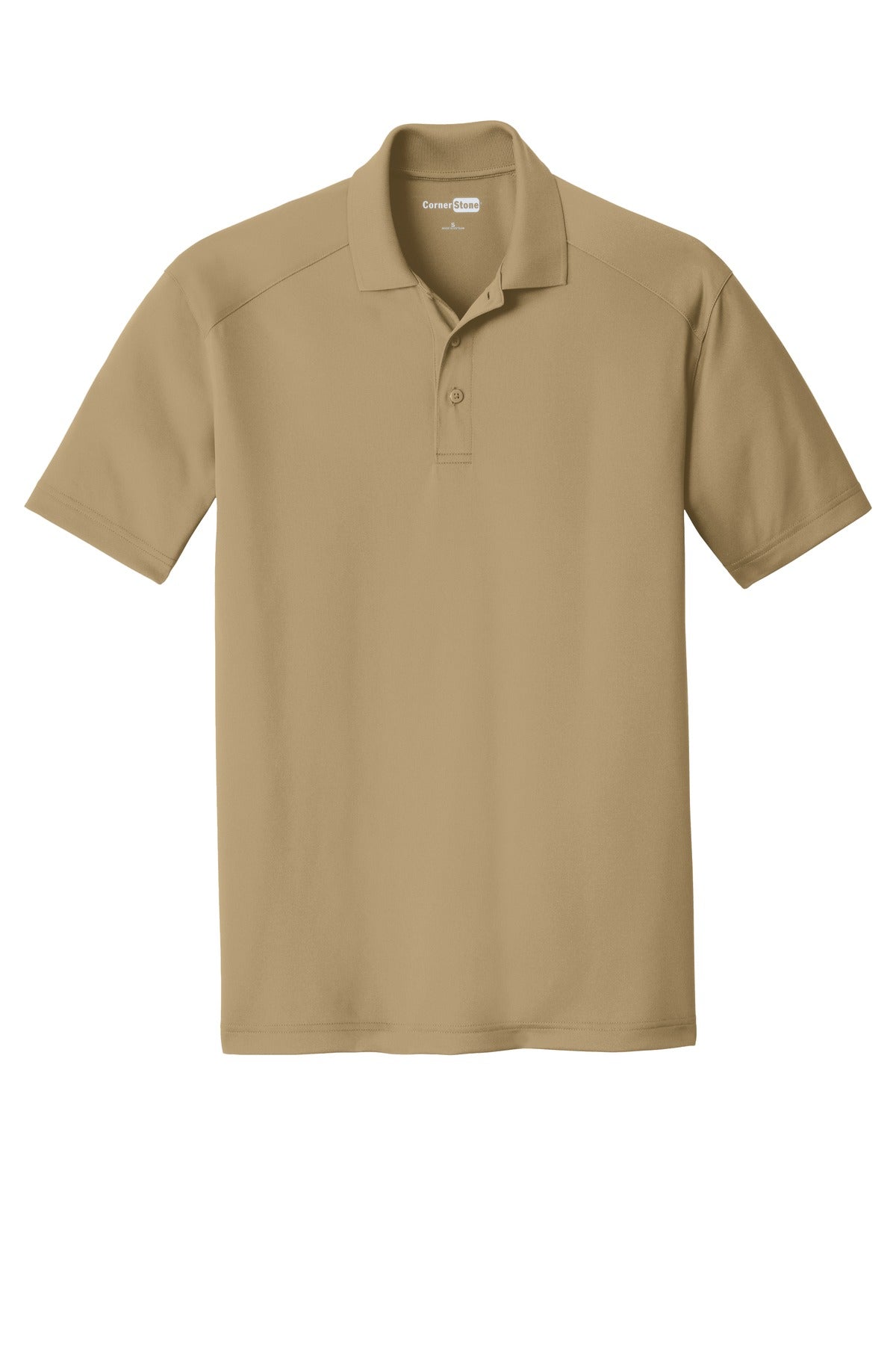CornerStone Select Lightweight Snag-Proof Polo - Tan