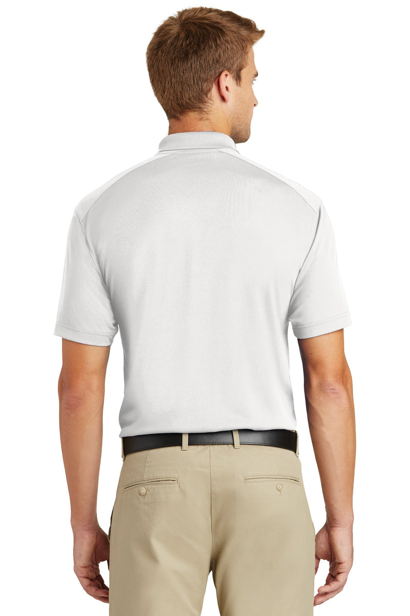 CornerStone Select Lightweight Snag-Proof Polo - White