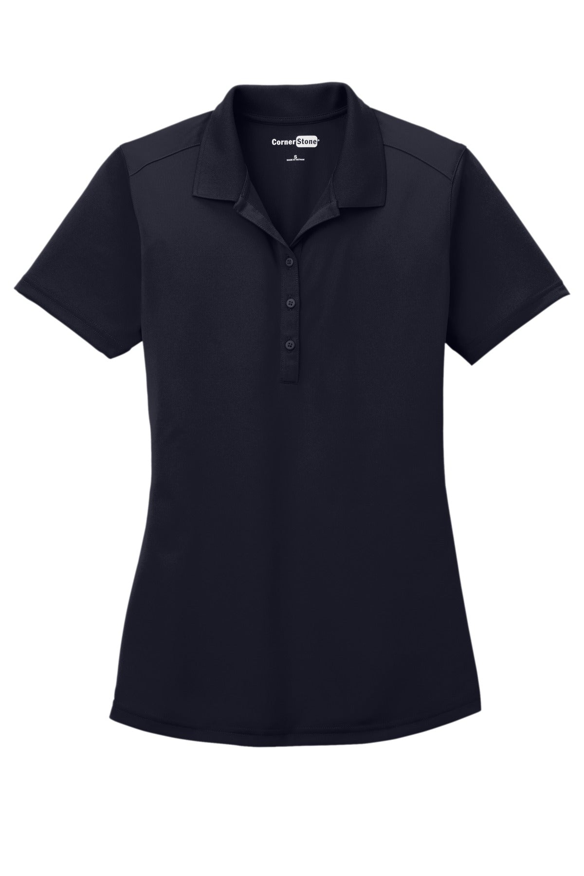 CornerStone Women's Select Lightweight Snag-Proof Polo - Dark Navy