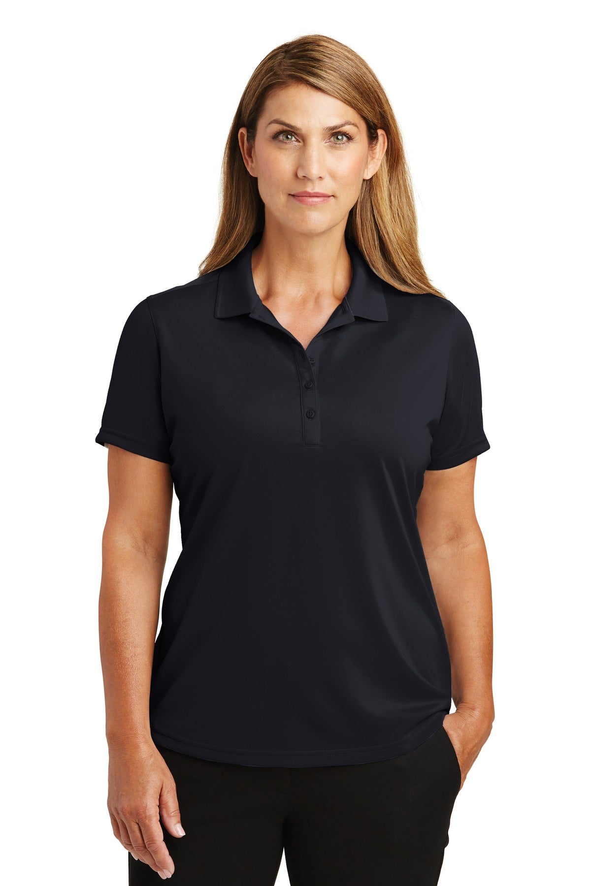 CornerStone Women's Select Lightweight Snag-Proof Polo - Dark Navy