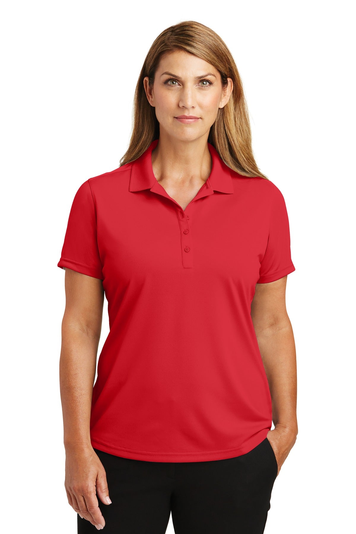 CornerStone Women's Select Lightweight Snag-Proof Polo - Red
