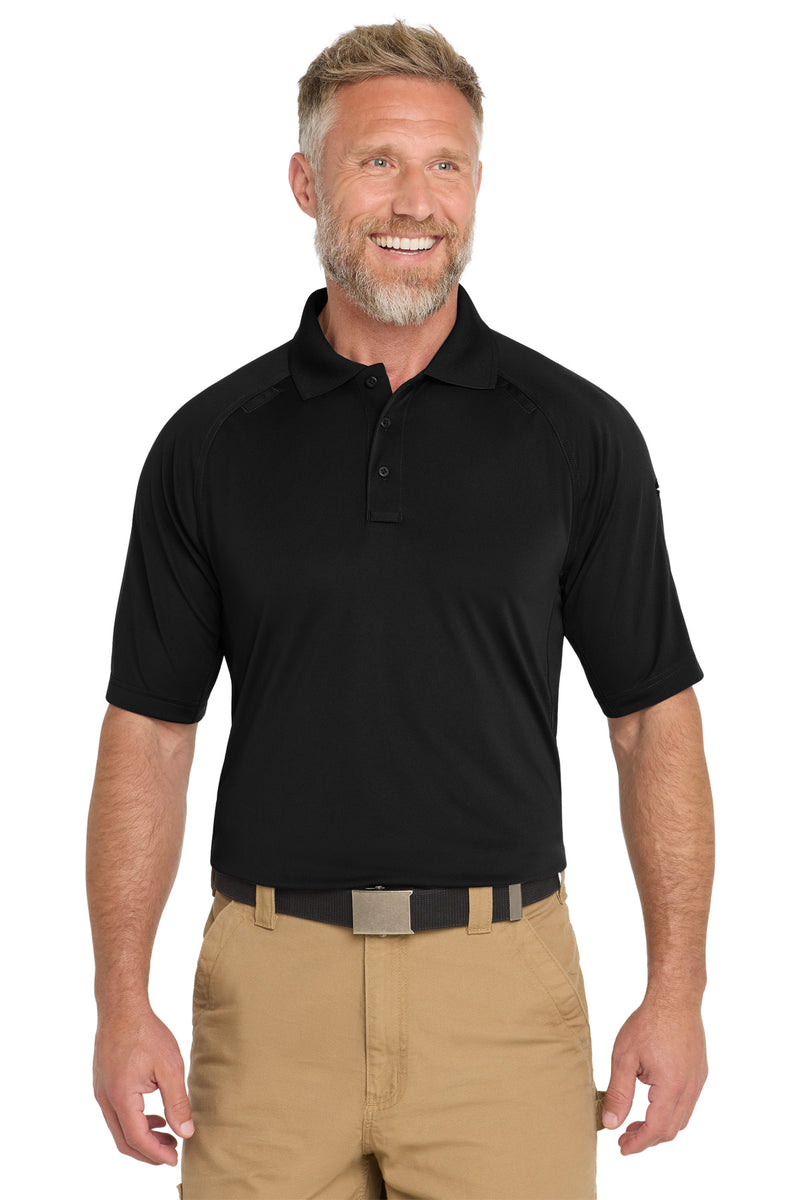 CornerStone  Select Lightweight Snag-Proof Tactical Polo - Black