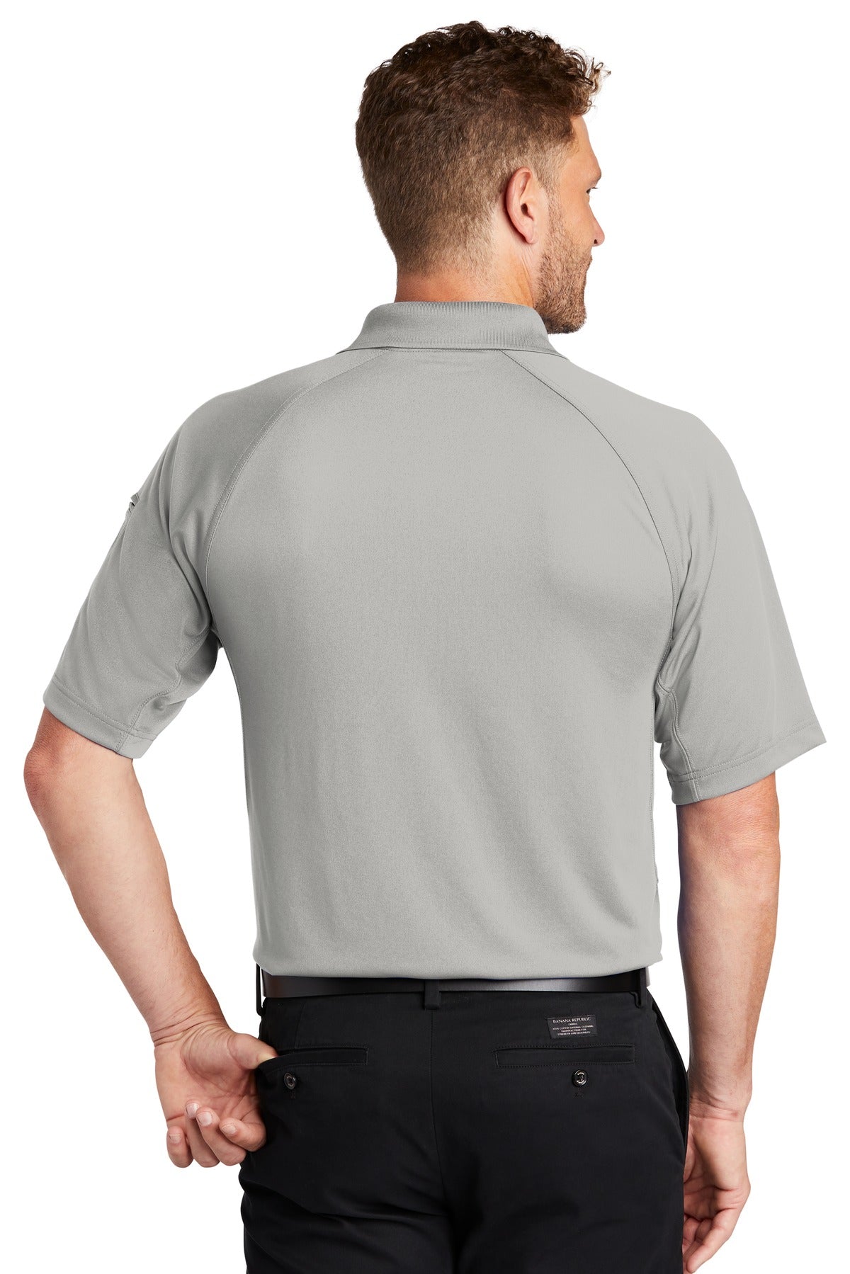 CornerStone  Select Lightweight Snag-Proof Tactical Polo - Light Grey