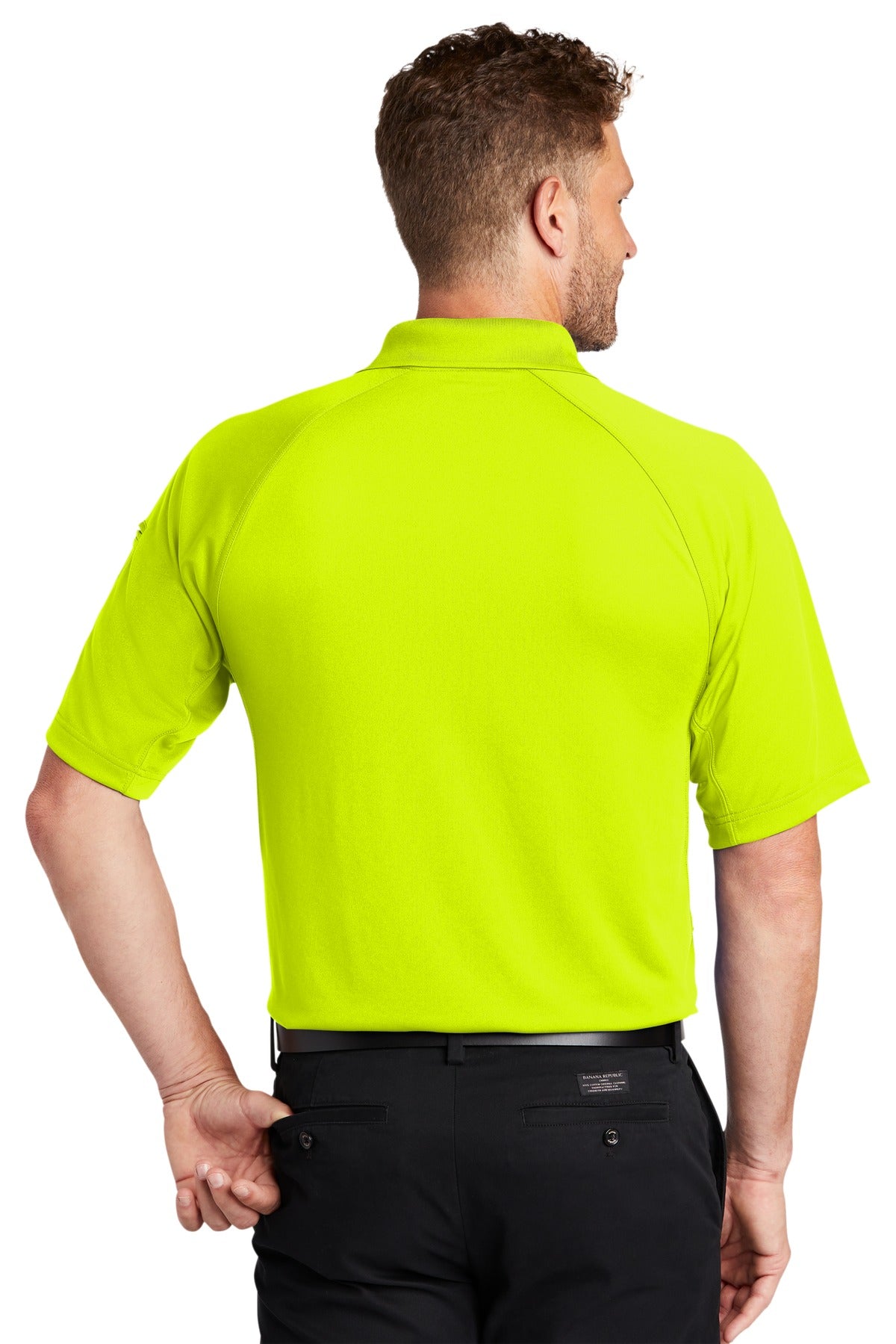 CornerStone  Select Lightweight Snag-Proof Tactical Polo - Safety Yellow