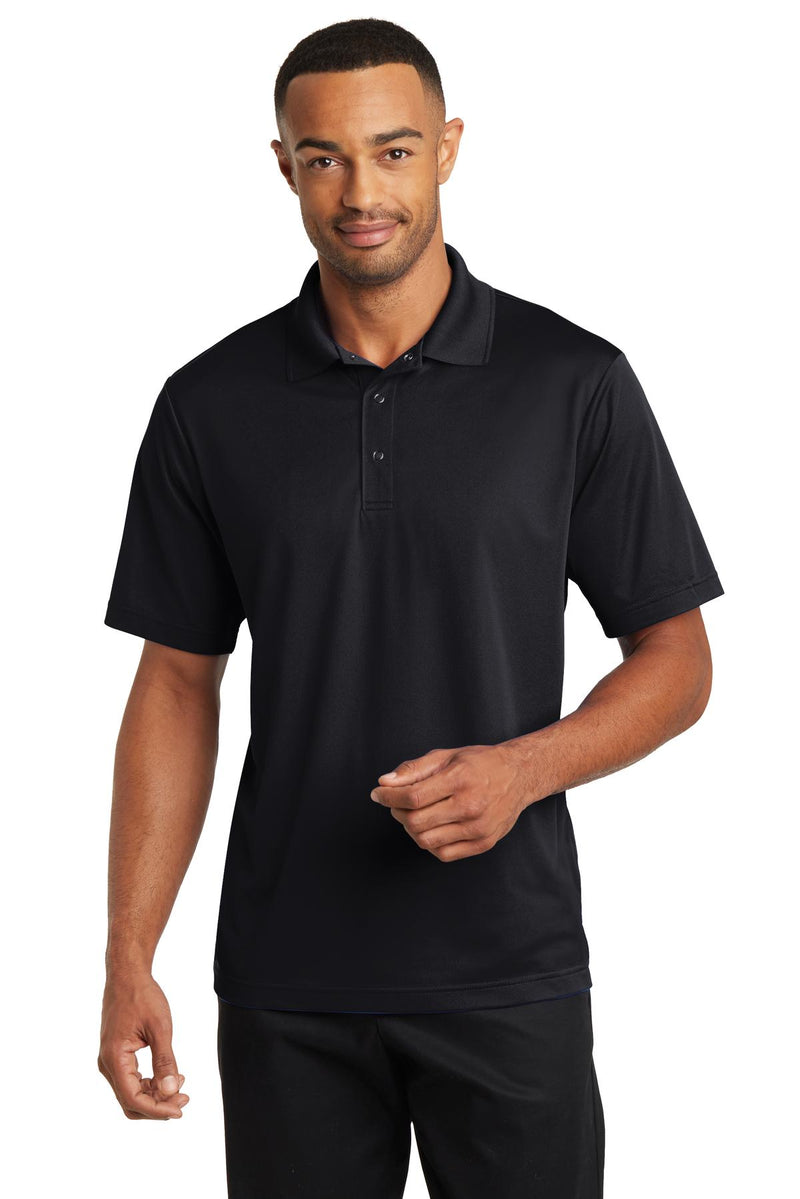 CornerStone Micropique Gripper Polo - Black