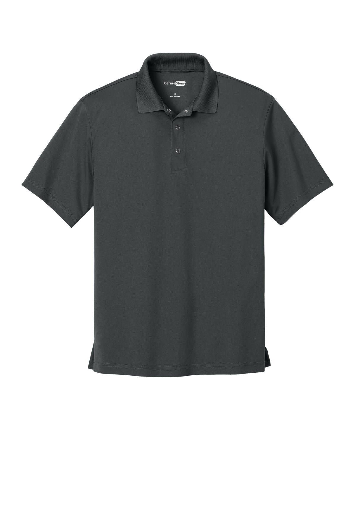 CornerStone Micropique Gripper Polo - Iron Grey