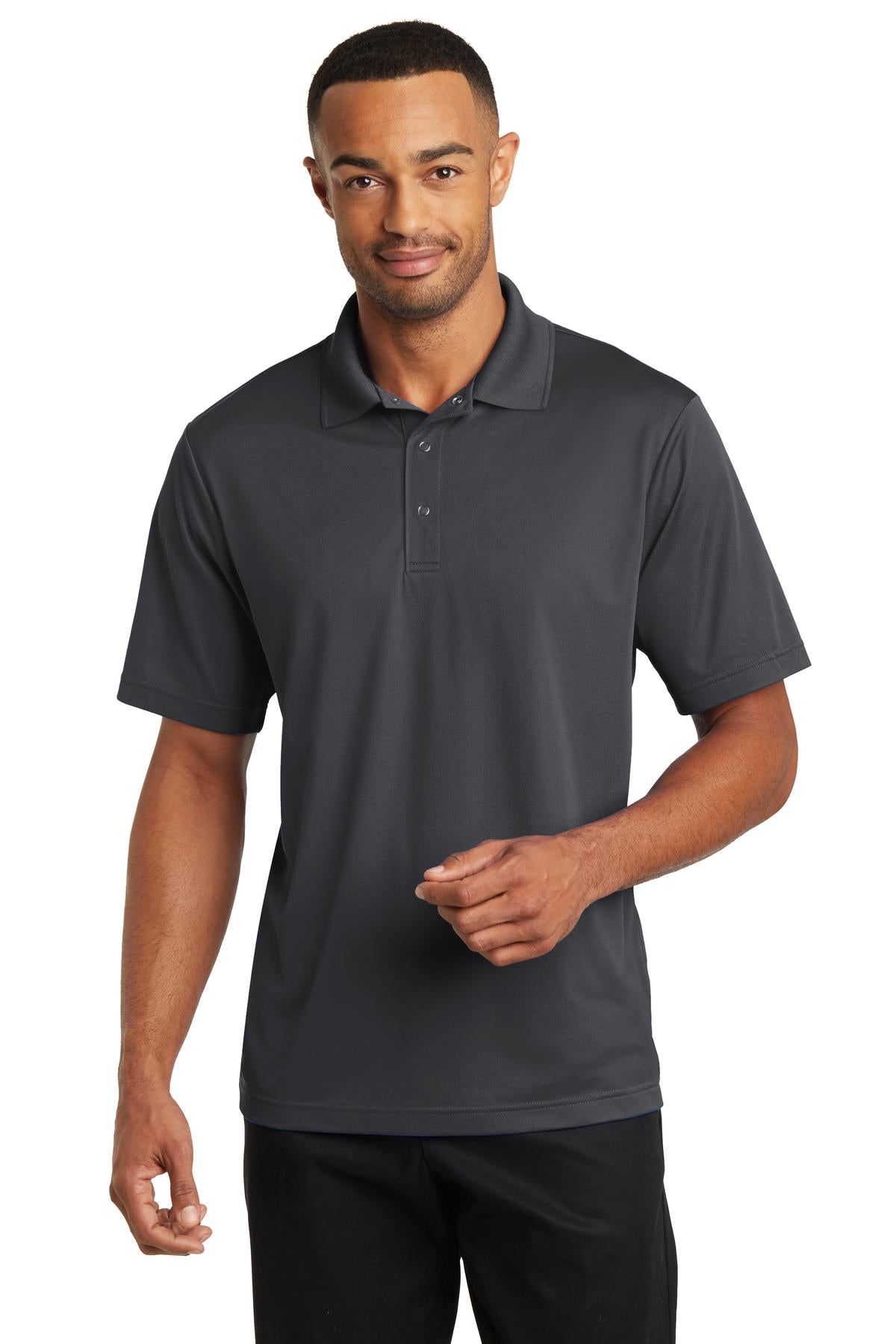 CornerStone Micropique Gripper Polo - Iron Grey