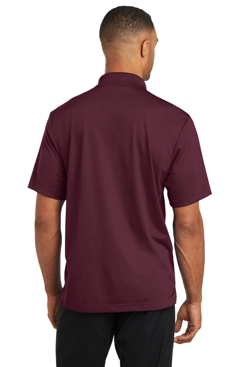 CornerStone Micropique Gripper Polo - Maroon