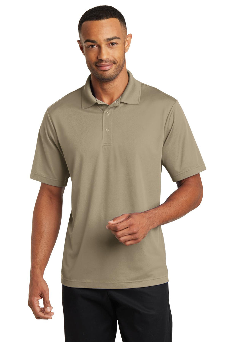 CornerStone Micropique Gripper Polo - Tan