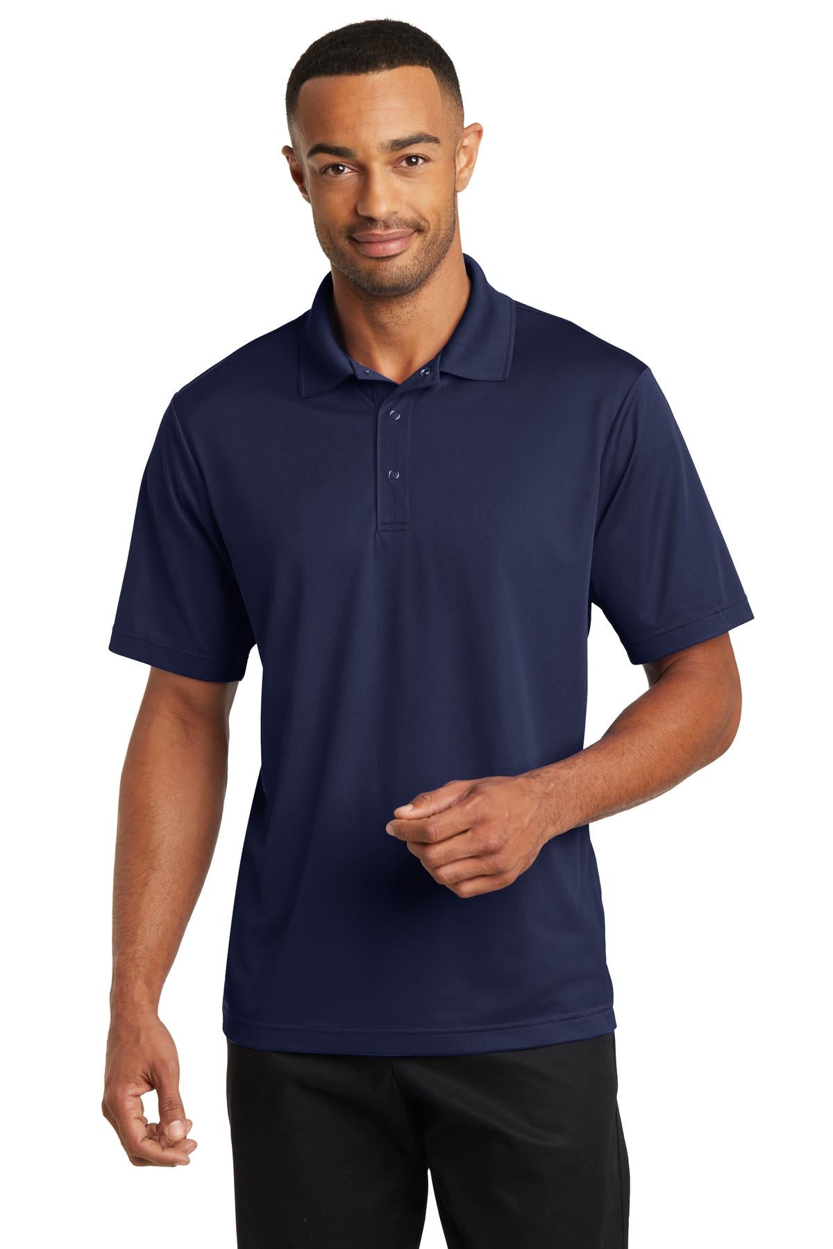 CornerStone Micropique Gripper Polo - True Navy
