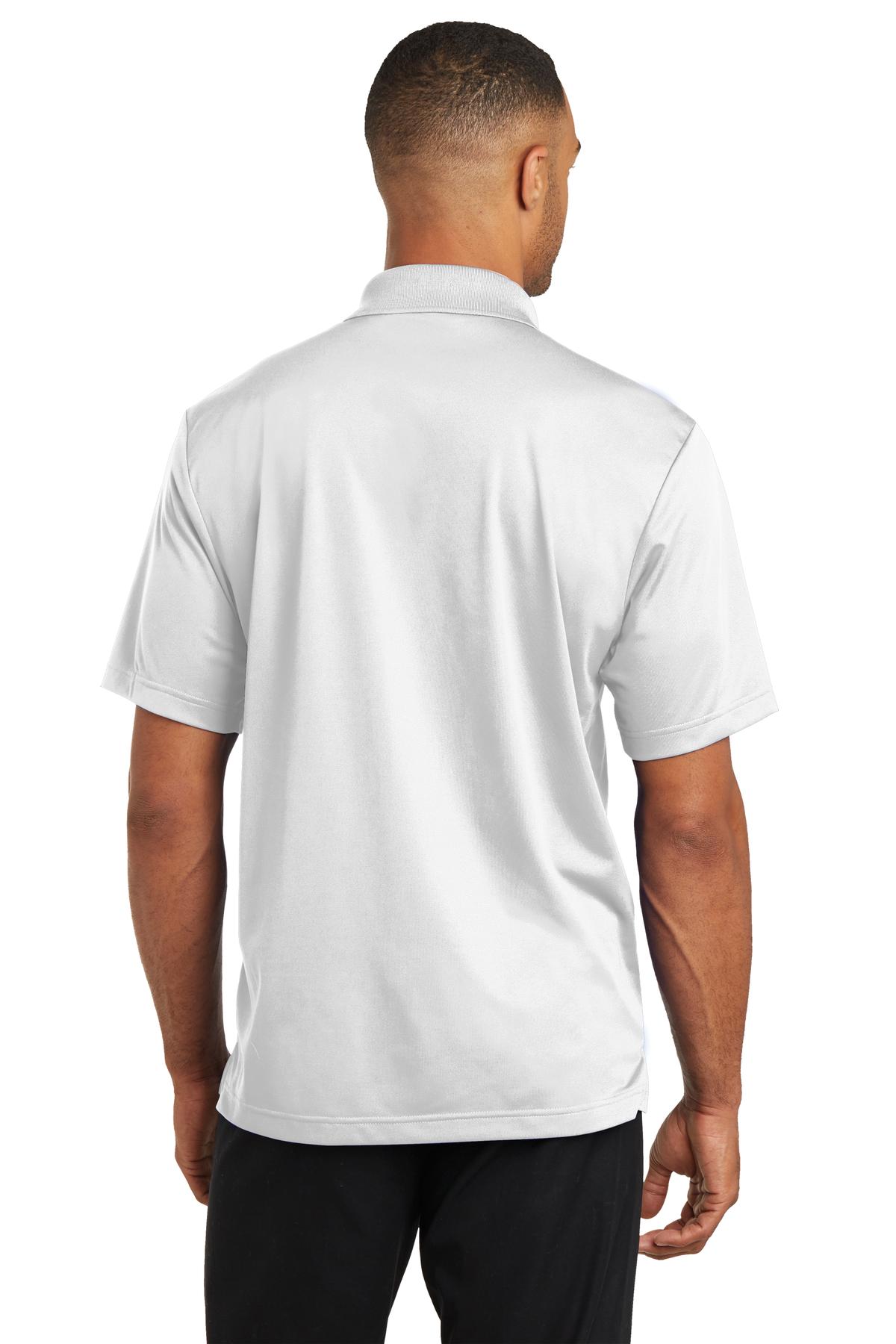 CornerStone Micropique Gripper Polo - White