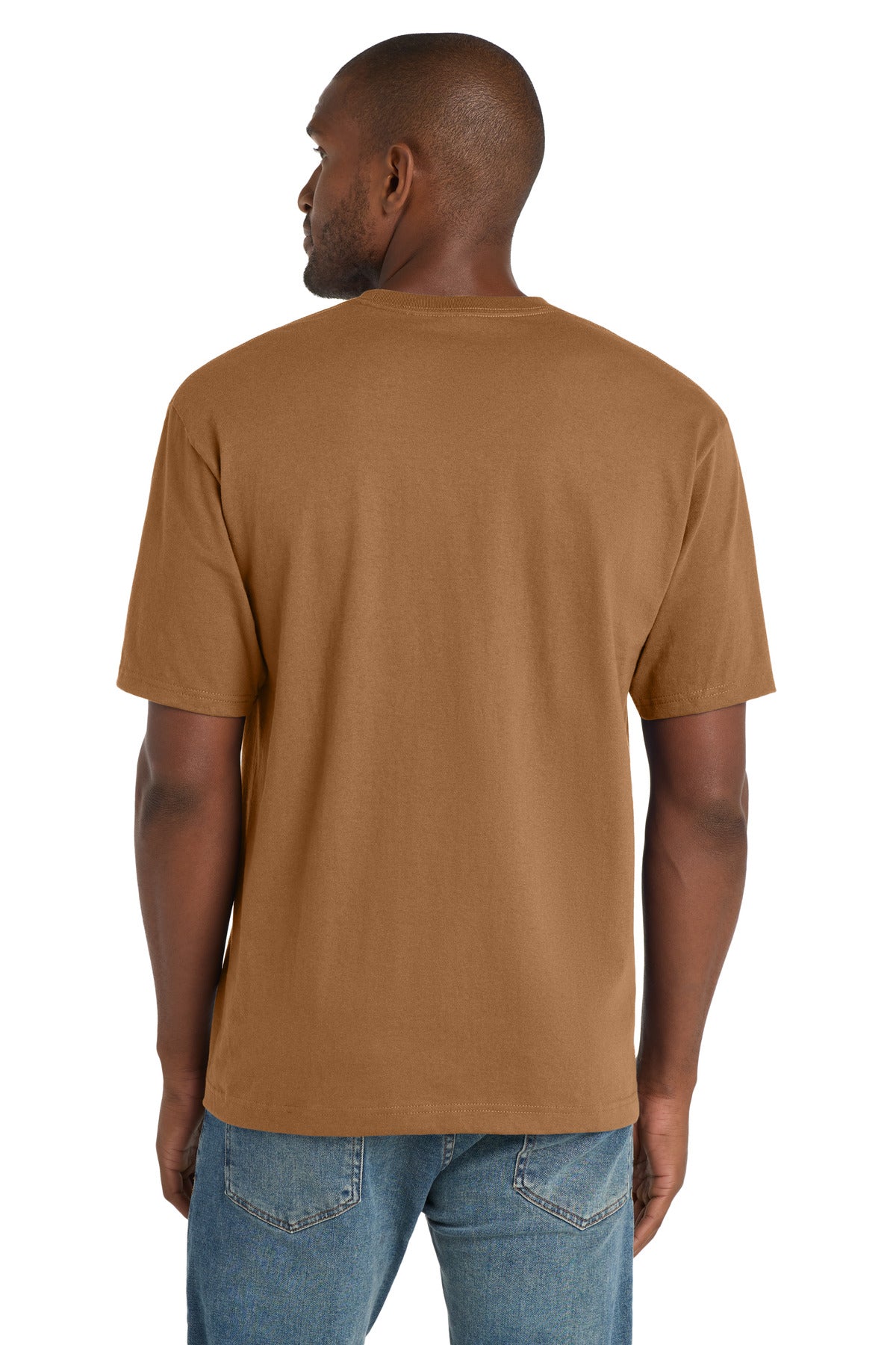 CornerStone  Workwear Pocket Tee - Duck Brown
