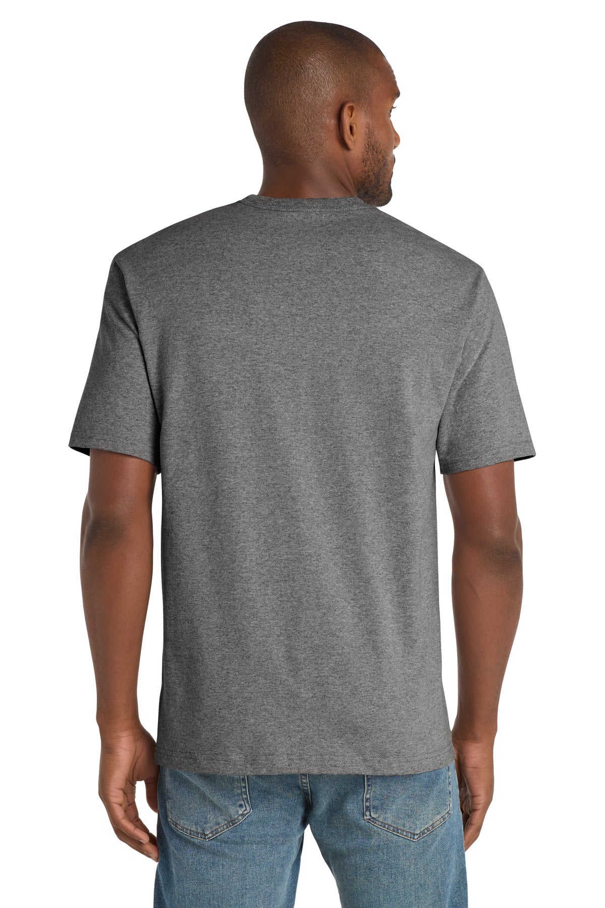 CornerStone  Workwear Pocket Tee - Heathered Charcoal