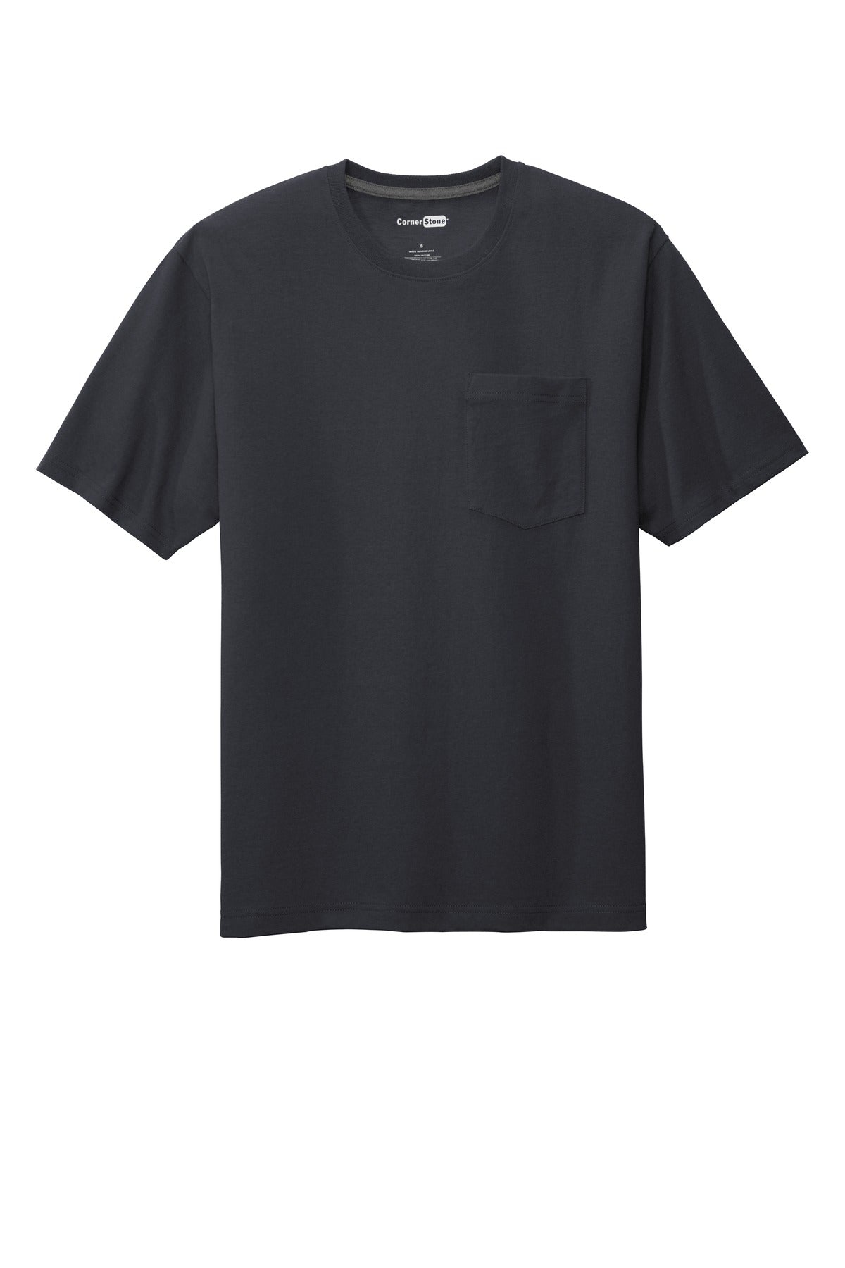 CornerStone  Workwear Pocket Tee - Navy Blue