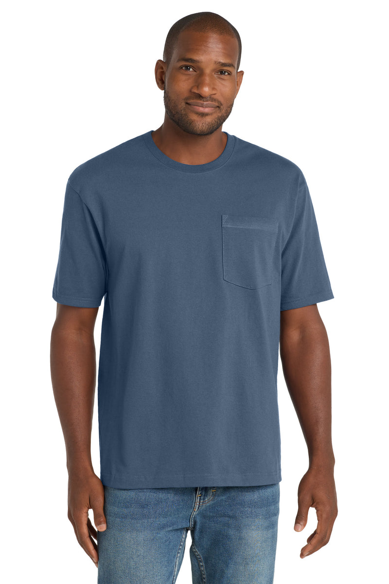 CornerStone  Workwear Pocket Tee - Regatta Blue