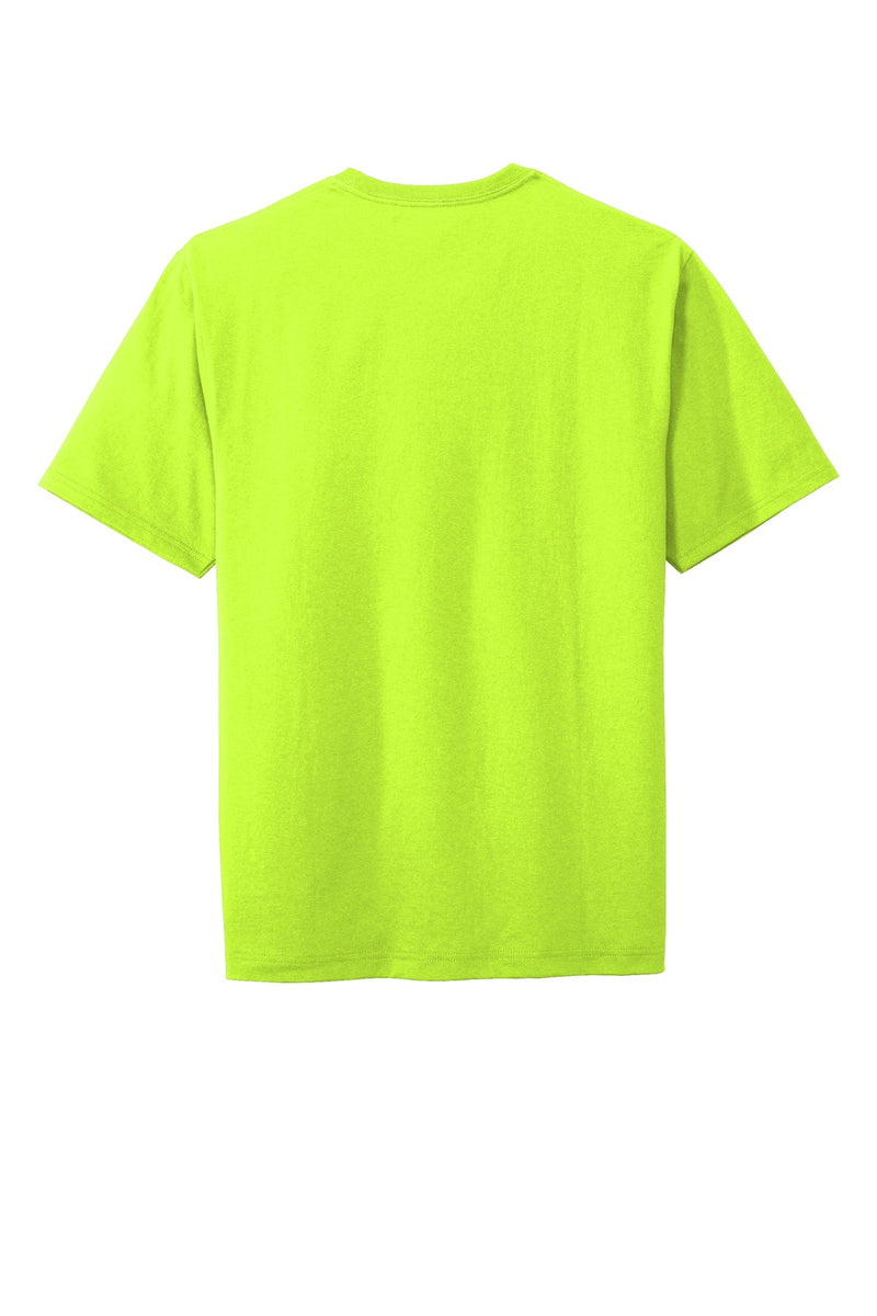 CornerStone  Workwear Pocket Tee - Safety Green