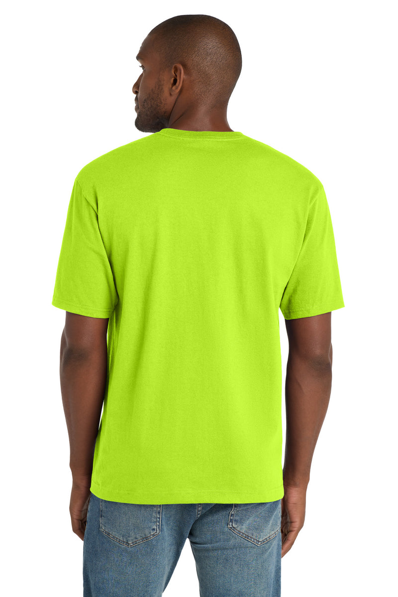 CornerStone  Workwear Pocket Tee - Safety Green