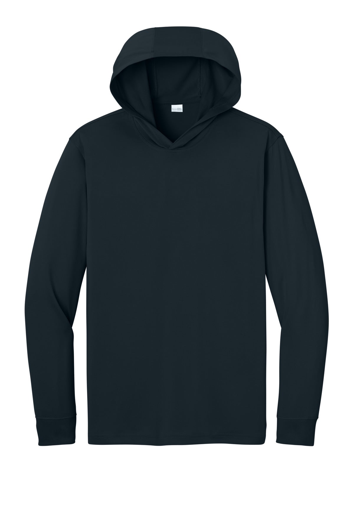 CornerStone Workwear Pro Long Sleeve Hooded Tee - Navy