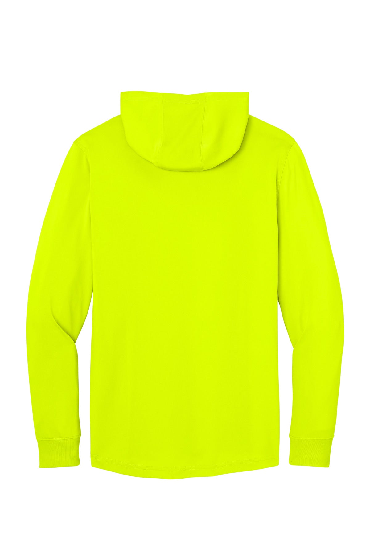 CornerStone Workwear Pro Long Sleeve Hooded Tee - Safety Yellow