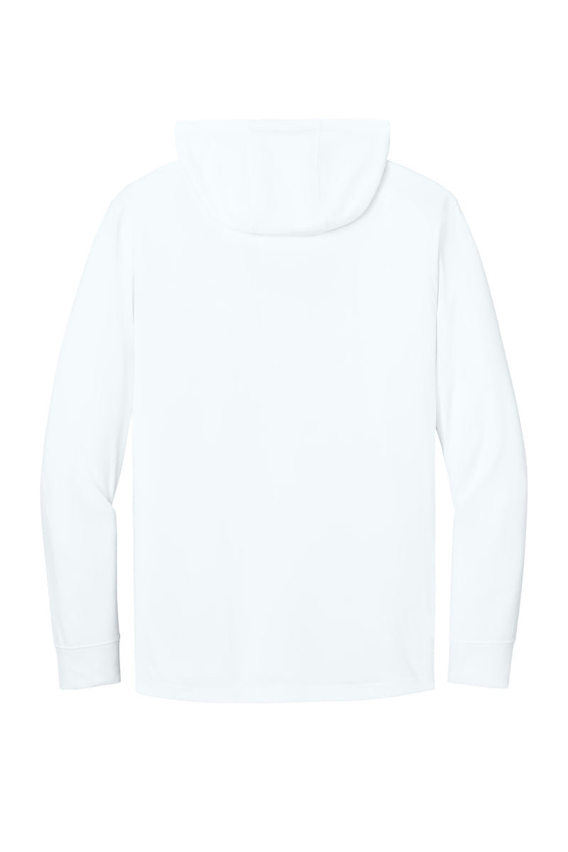 CornerStone Workwear Pro Long Sleeve Hooded Tee - White