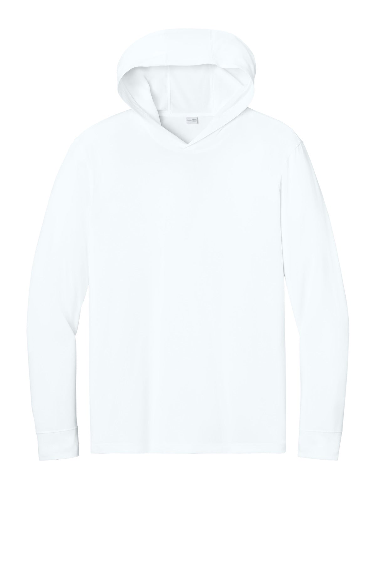 CornerStone Workwear Pro Long Sleeve Hooded Tee - White