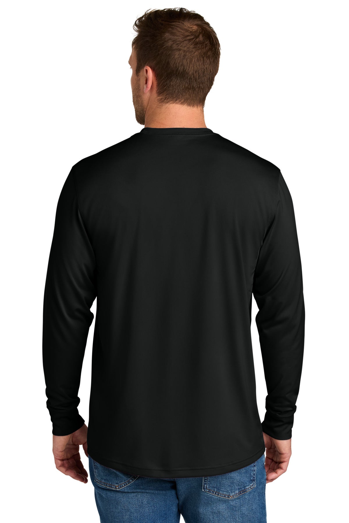 CornerStone Workwear Pro Long Sleeve Pocket Tee - Black