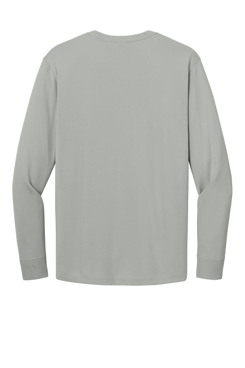 CornerStone Workwear Pro Long Sleeve Pocket Tee - Light Grey