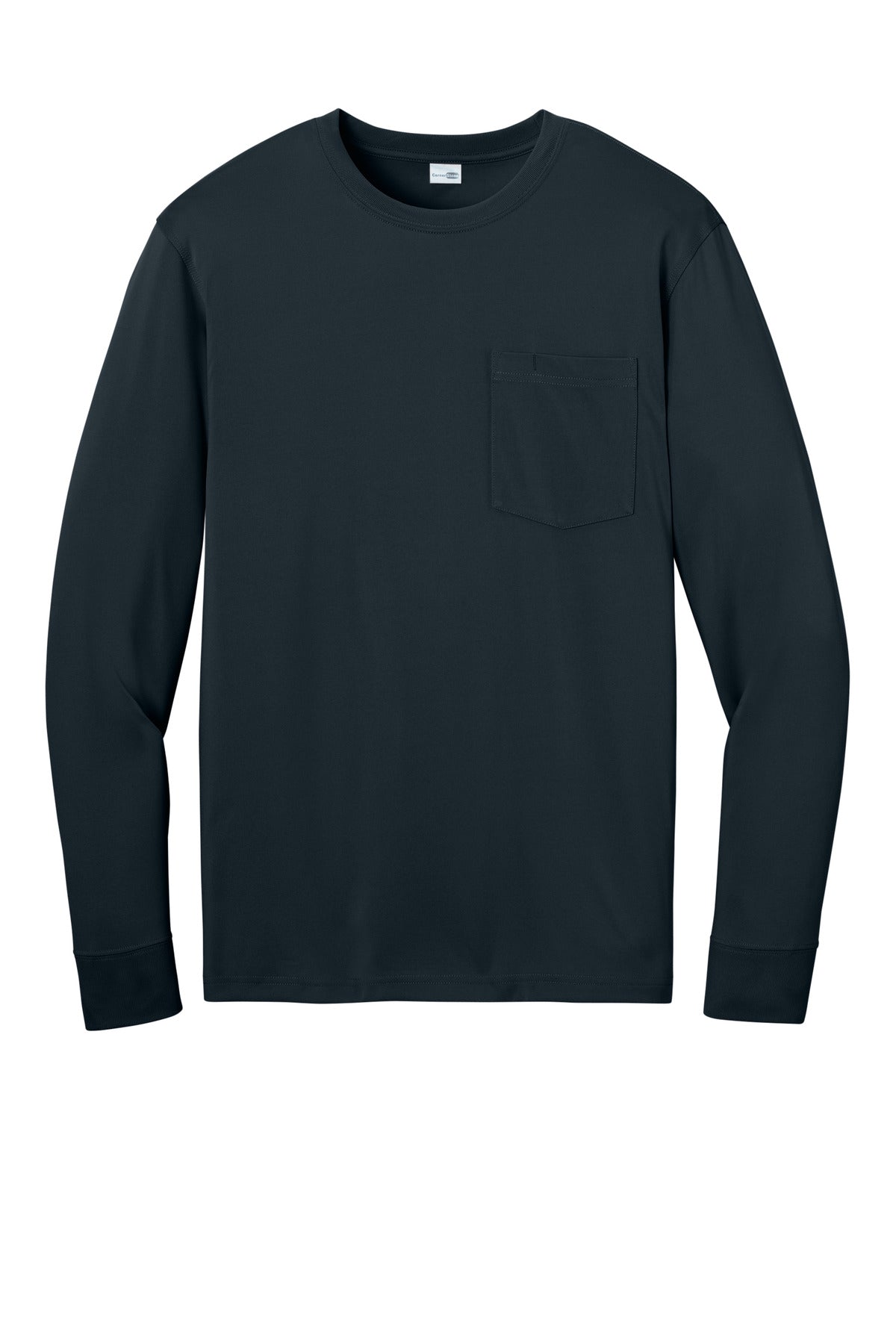 CornerStone Workwear Pro Long Sleeve Pocket Tee - Navy