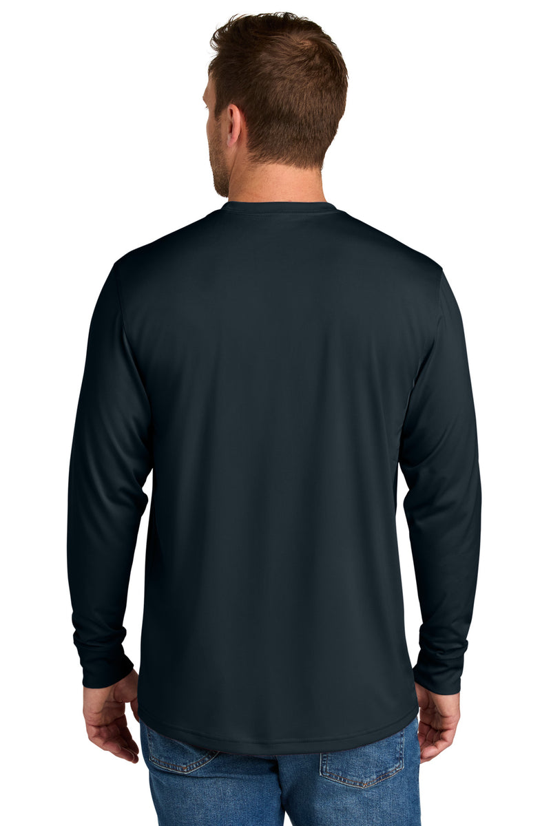 CornerStone Workwear Pro Long Sleeve Pocket Tee - Navy