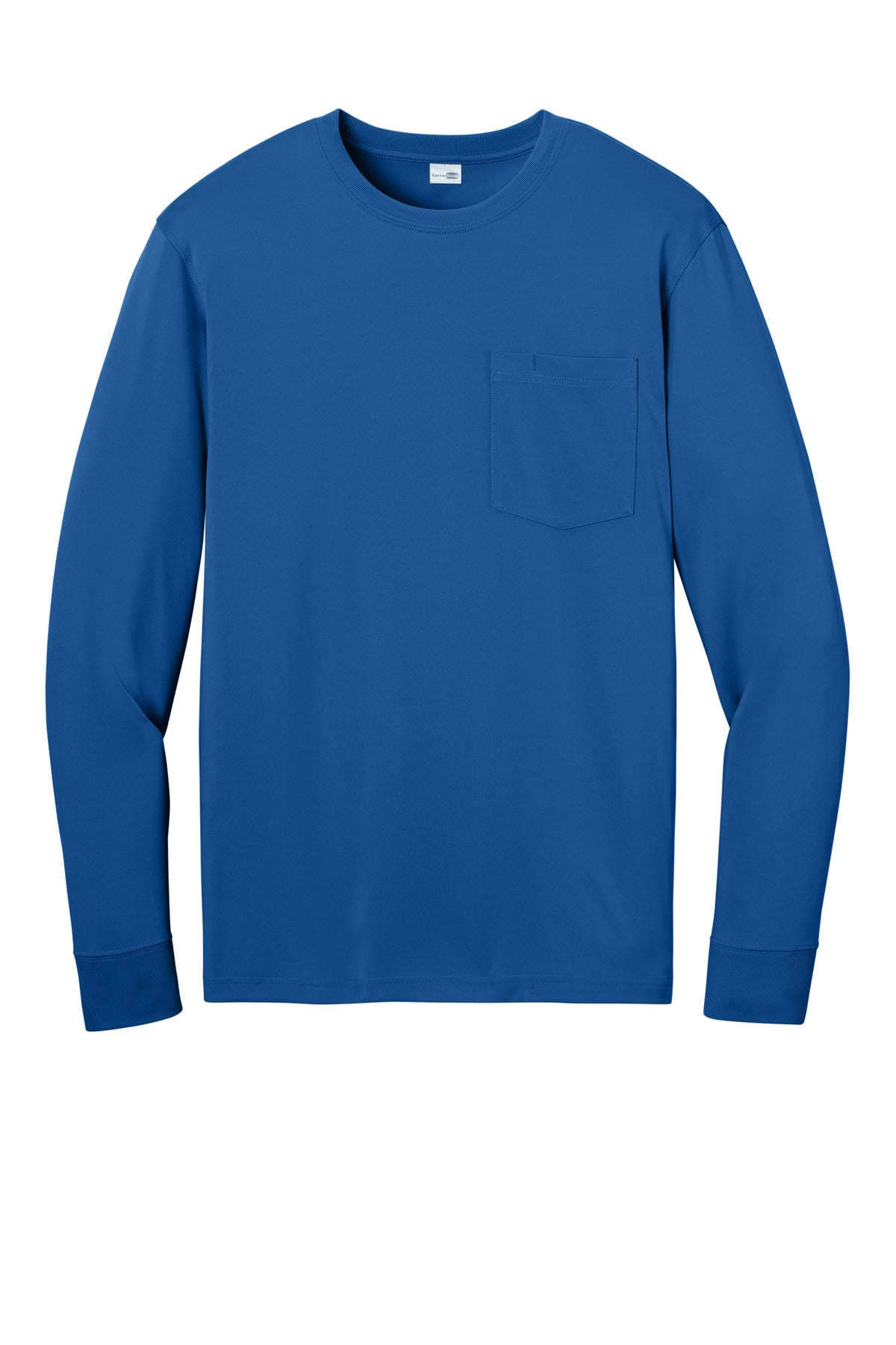 CornerStone Workwear Pro Long Sleeve Pocket Tee - Royal