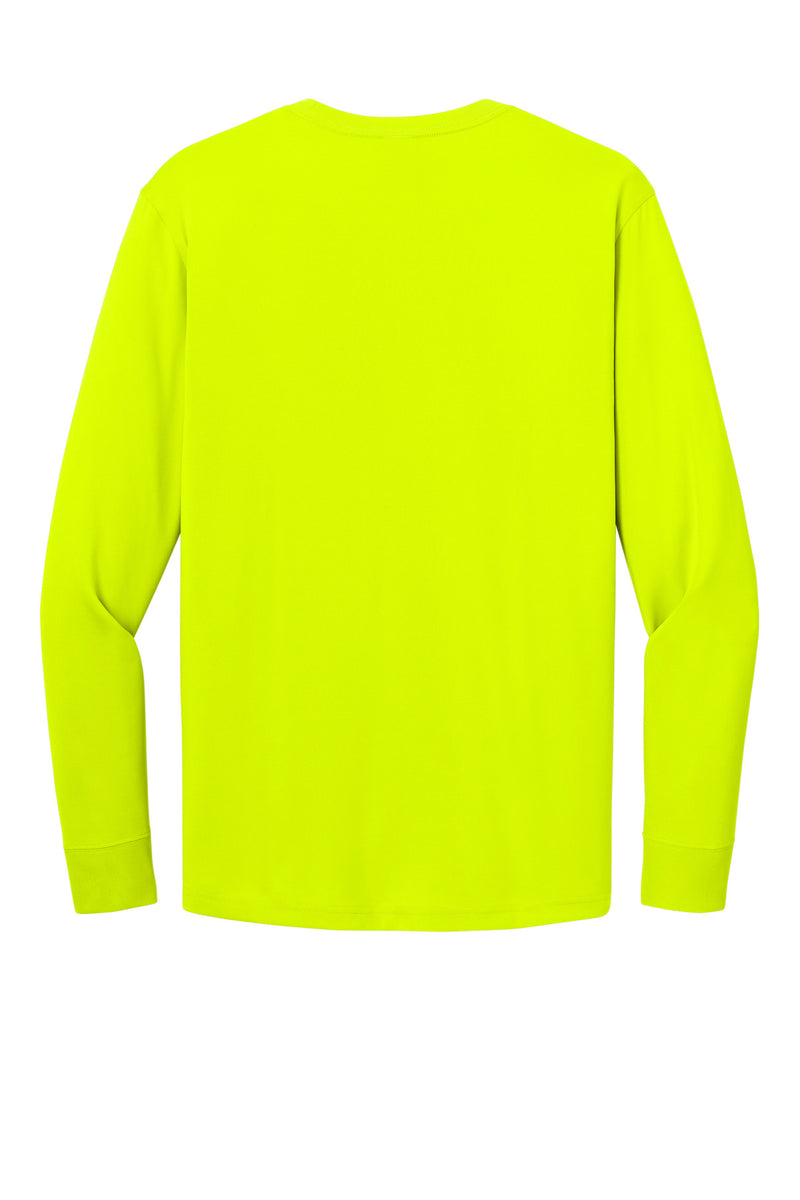CornerStone Workwear Pro Long Sleeve Pocket Tee - Safety Yellow