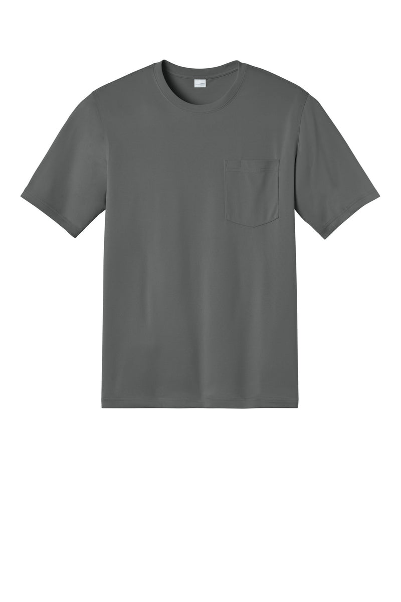 CornerStone Workwear Pro Short Sleeve Pocket Tee - Metal Grey