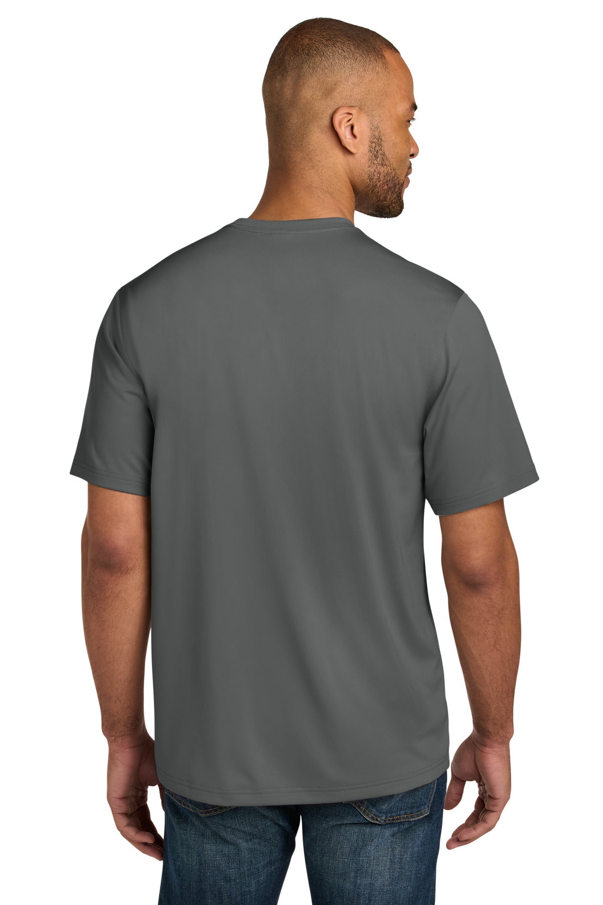CornerStone Workwear Pro Short Sleeve Pocket Tee - Metal Grey