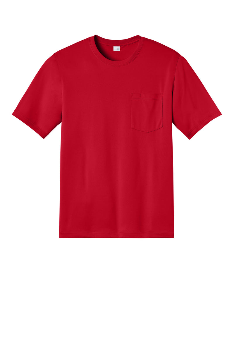 CornerStone Workwear Pro Short Sleeve Pocket Tee - Red