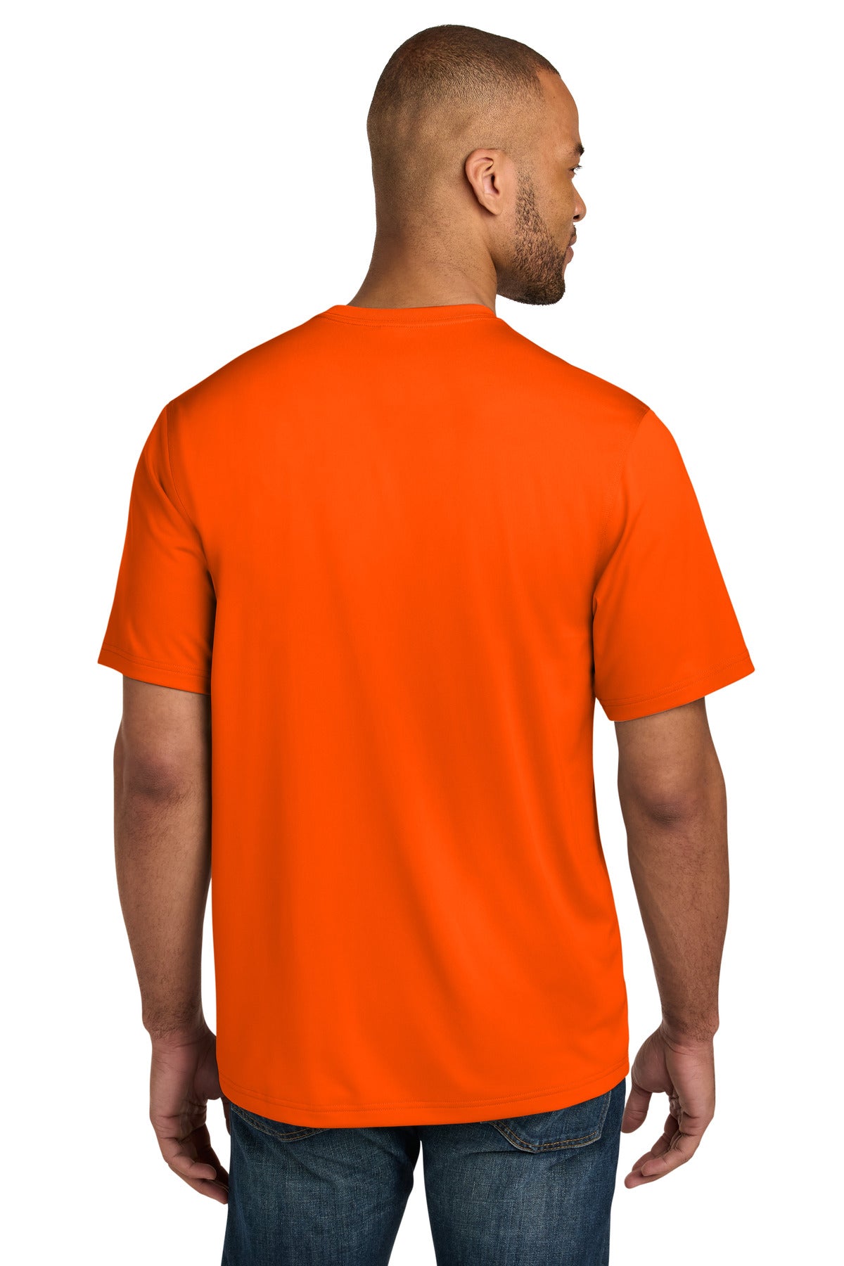 CornerStone Workwear Pro Short Sleeve Pocket Tee - Safety Orange