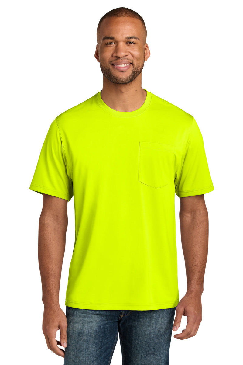 CornerStone Workwear Pro Short Sleeve Pocket Tee - Safety Yellow
