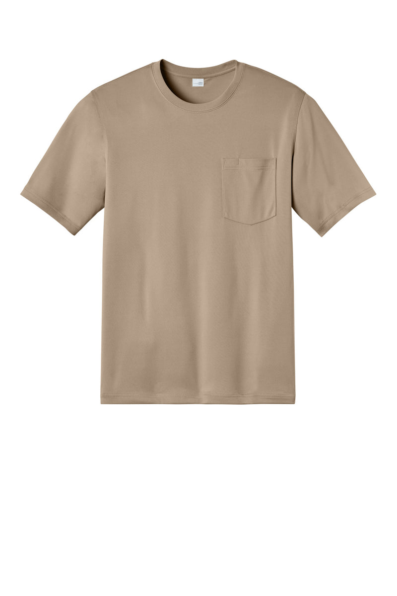 CornerStone Workwear Pro Short Sleeve Pocket Tee - Silver Tan