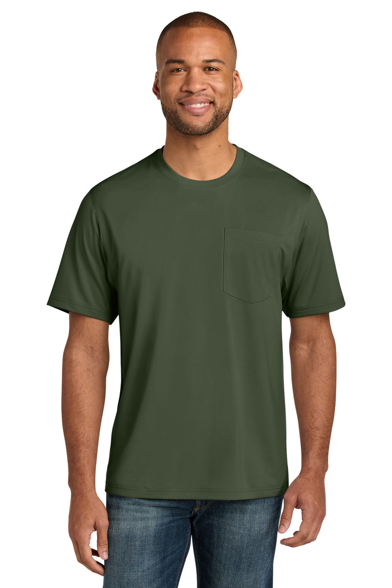CornerStone Workwear Pro Short Sleeve Pocket Tee - Tactical Green