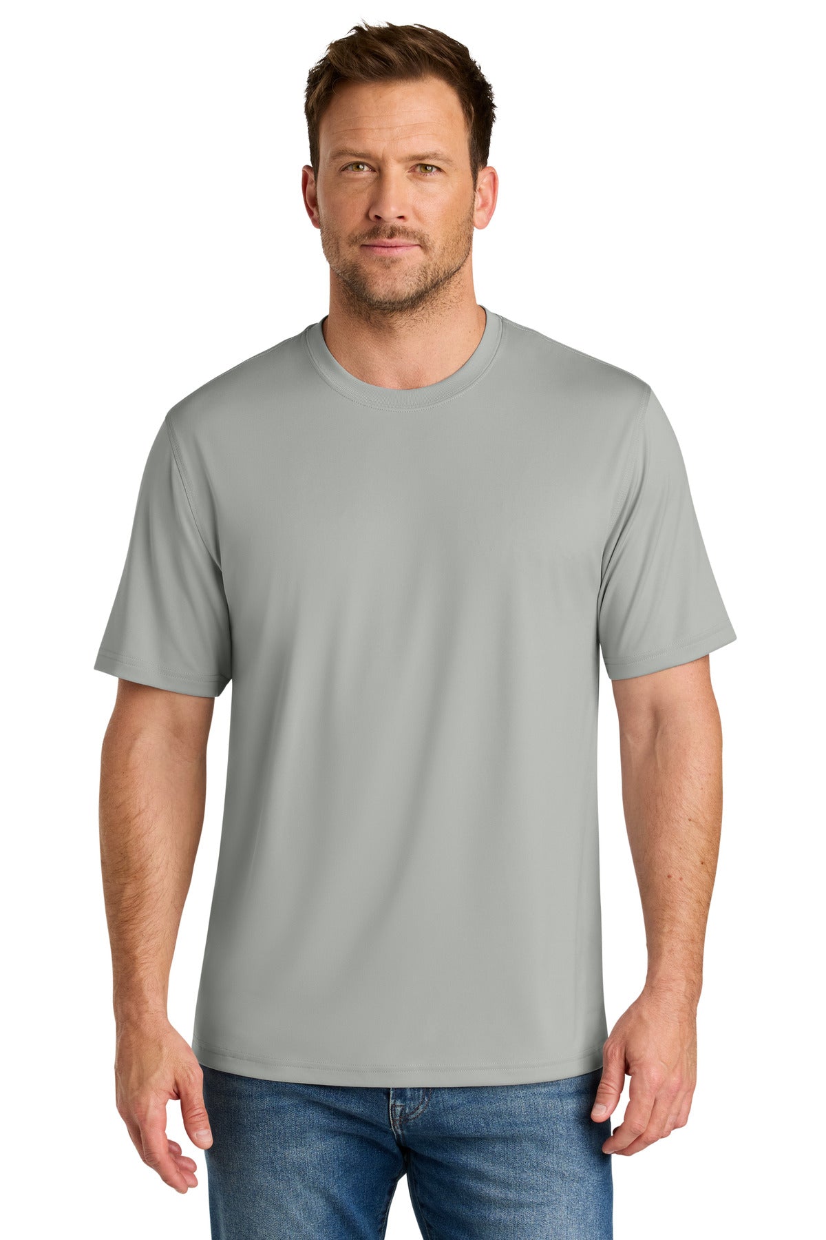 CornerStone Workwear Pro Short Sleeve Tee - Light Grey