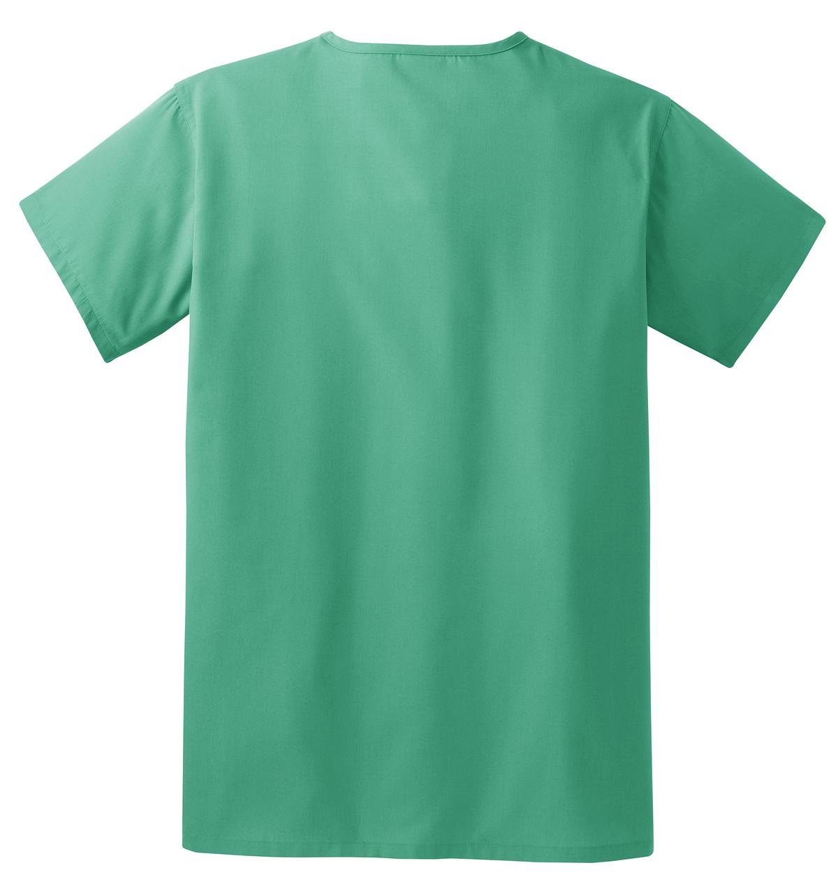 CornerStone - Reversible V-Neck Scrub Top - Jade Green