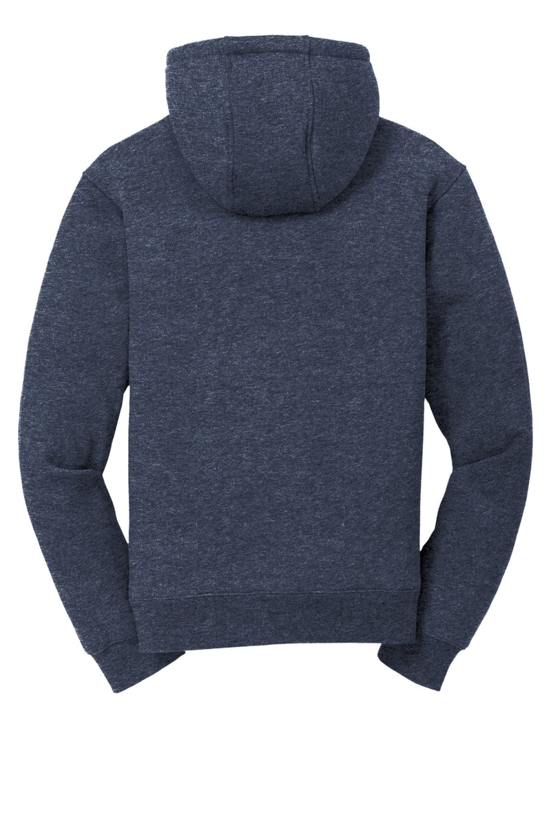 CornerStone Heavyweight Sherpa-Lined Hooded Fleece Jacket - Navy