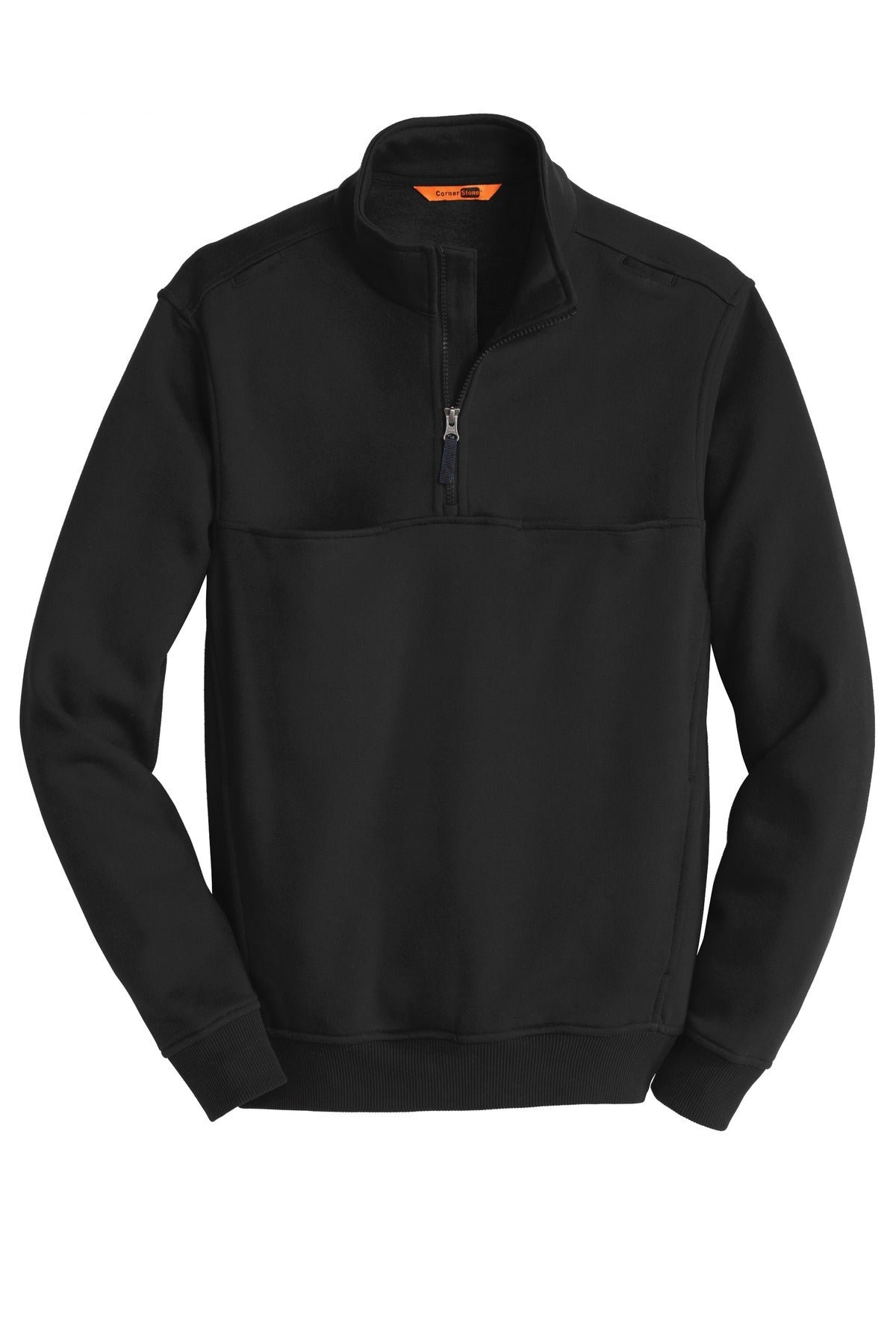 CornerStone 1/2-Zip Job Shirt - Black