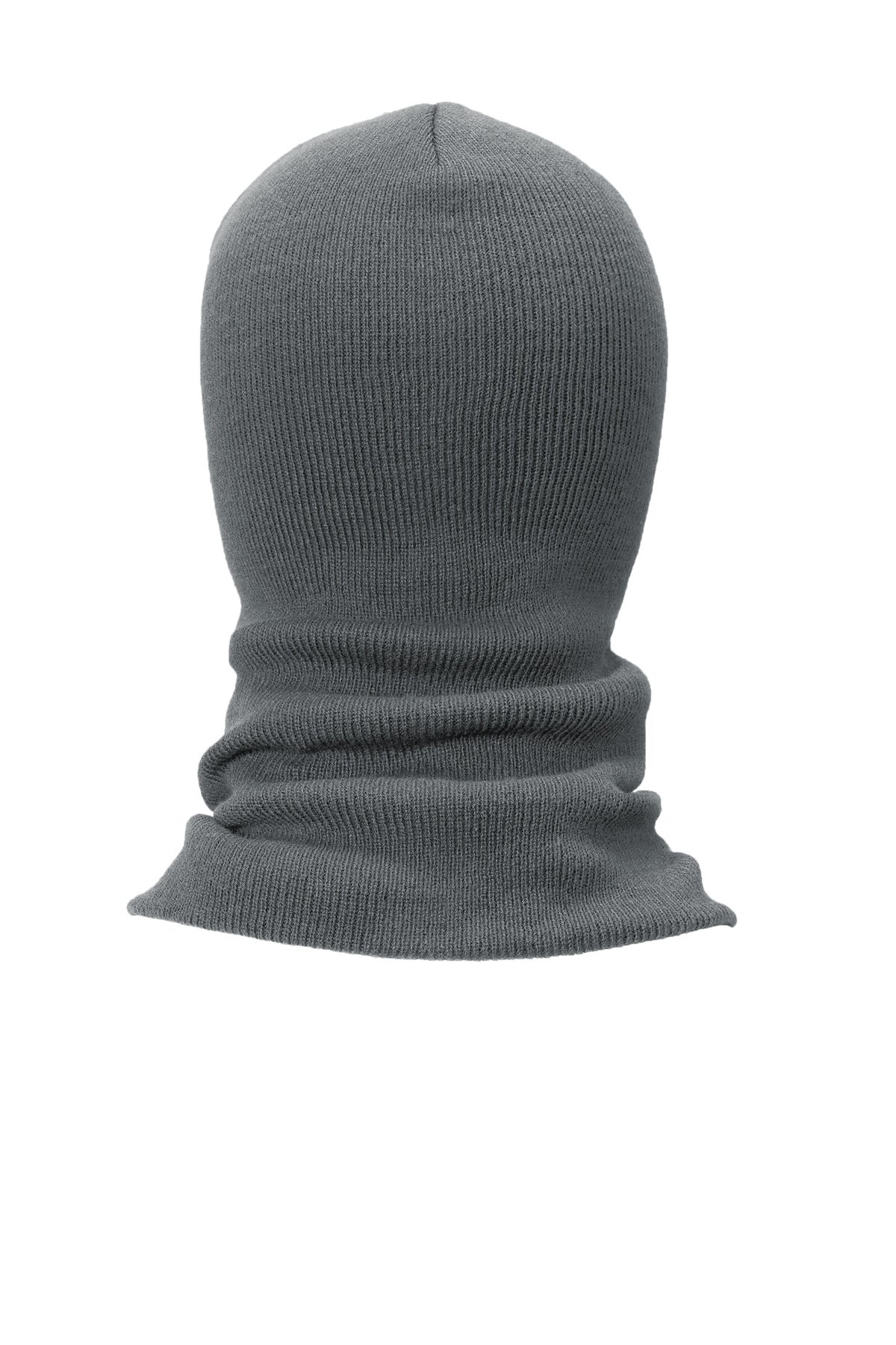 CornerStone Rib Knit Face Mask - Charcoal
