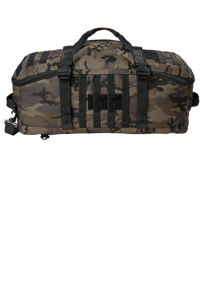 CornerStone Tactical Barrel Duffel - Black Ink Camo