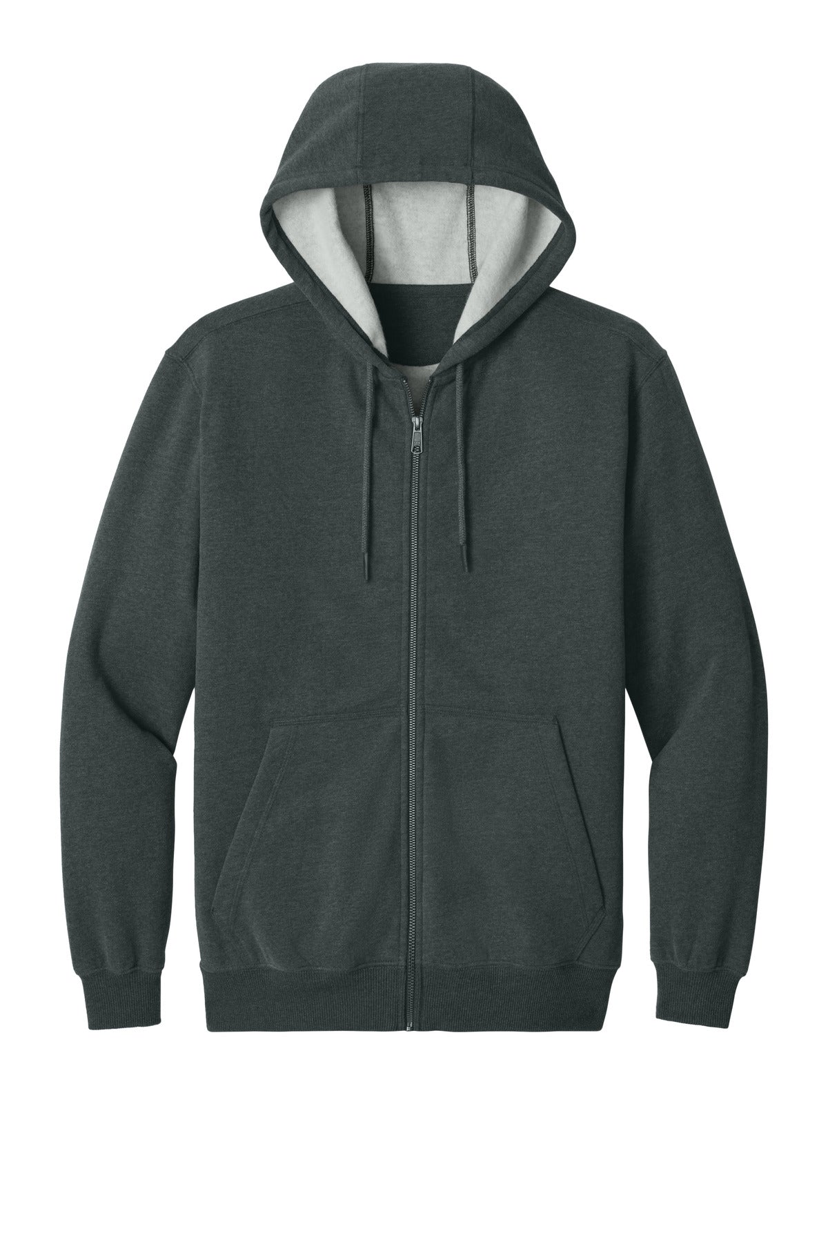 CornerStone Tough Fleece Full-Zip Hoodie - Charcoal Heather