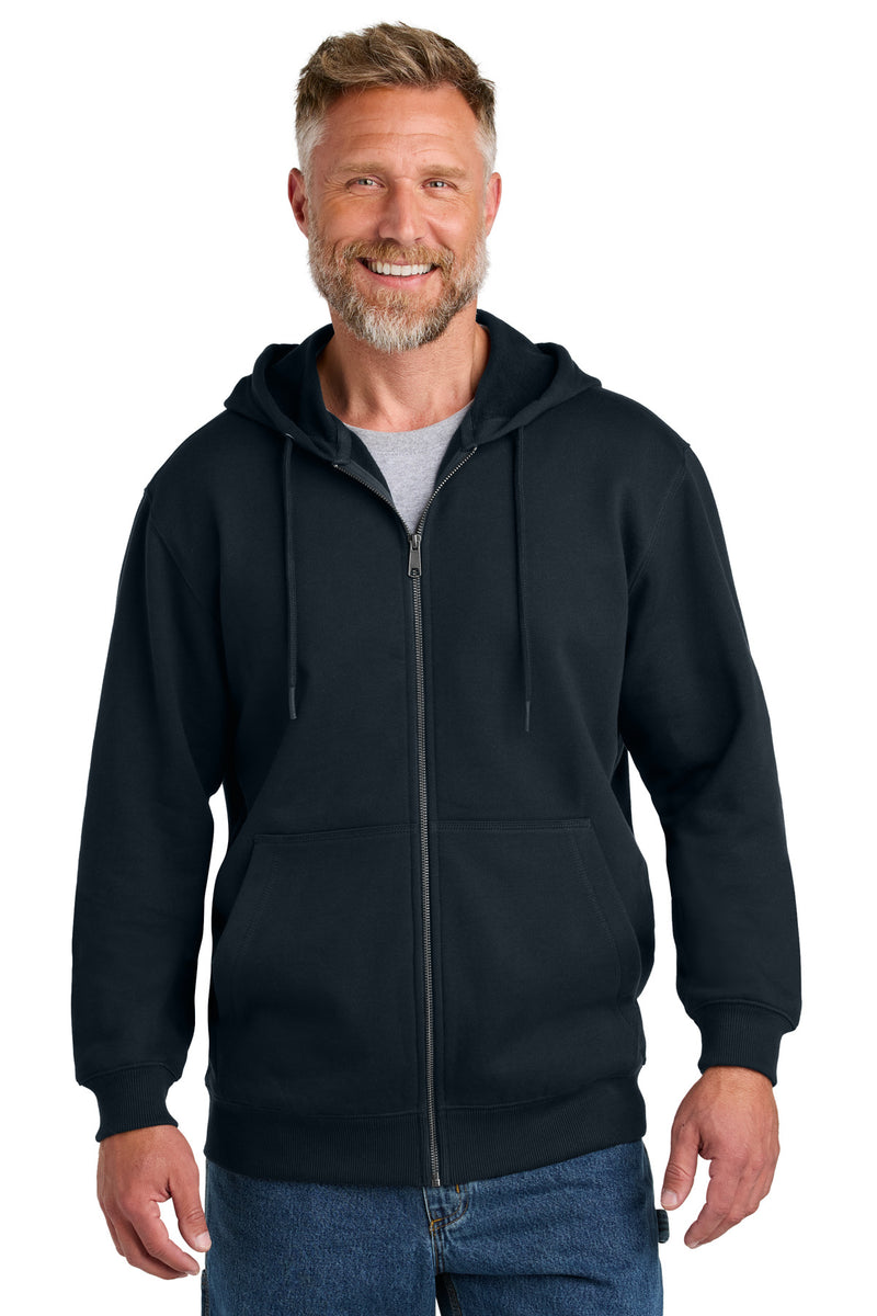 CornerStone Tough Fleece Full-Zip Hoodie - Navy