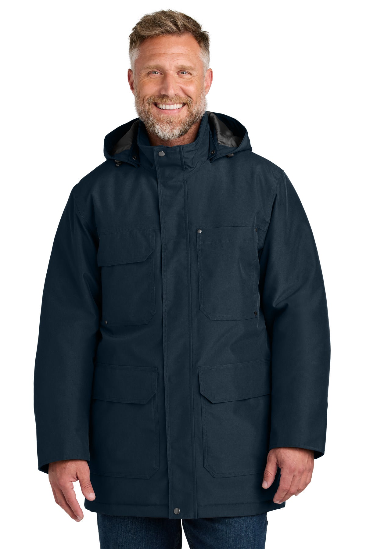 CornerStone Elements Insulated Parka - Navy