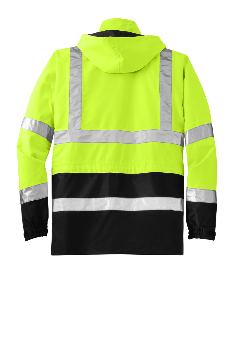 CornerStone - ANSI 107 Class 3 Waterproof Parka - Safety Yellow/ Black