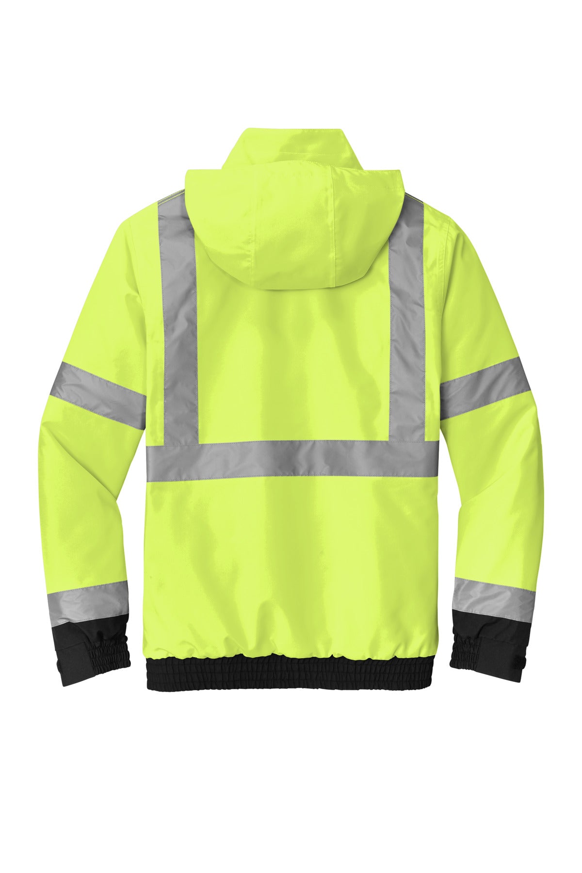 CornerStone ANSI 107 Class 3 Economy Waterproof Insulated Bomber Jacket - Safety Yellow