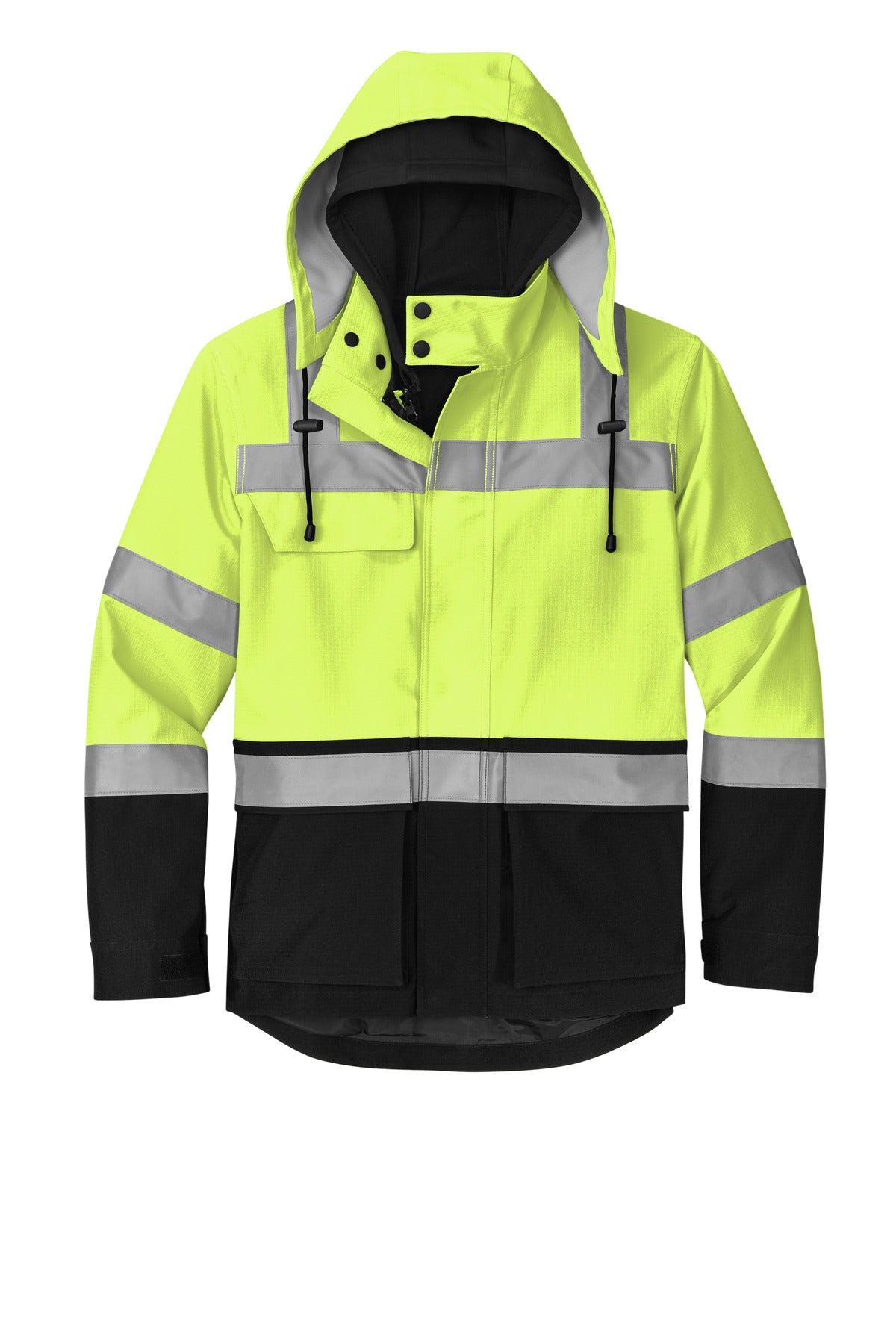 CornerStone ANSI 107 Class 3 Waterproof Ripstop 3-In-1 Parka - Safety Yellow